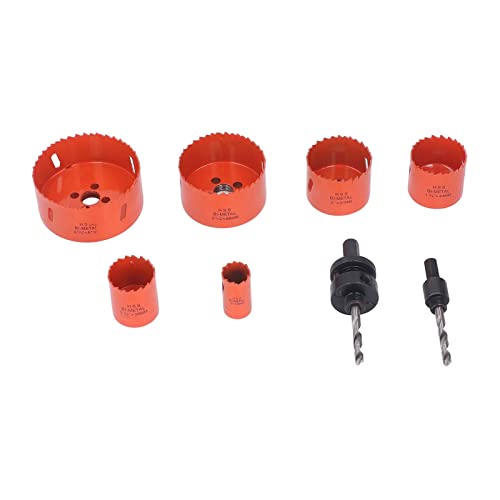 Kit de 8 piezas para perforar con sierra de perforación miniatura 7