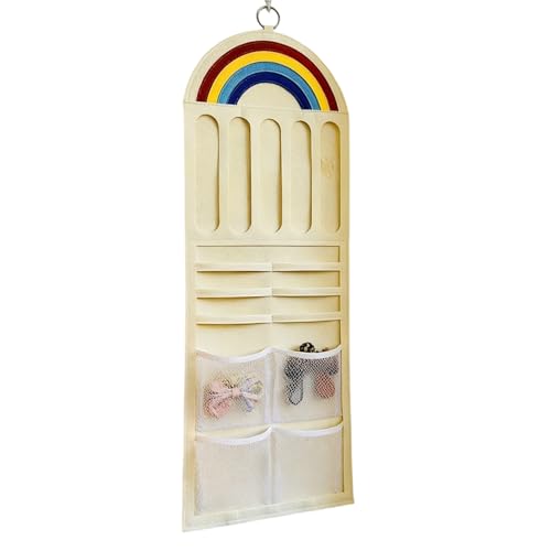 de accesorios para el cabello, decoración de habitación, organizador de pinzas para el pelo, colorido estante de exhibición montado en la pared, práctico ahorro de espacio, para diadema, joyería
