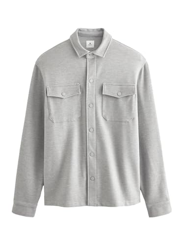 Veste-chemise NEXT Homme en sergé de jersey, la qualité des finitions