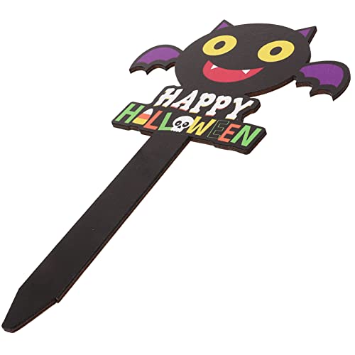 ABOOFAN Cartel Decorativo De Halloween Para Jardín Diseño Festivo Estacas Para Decoración Exterior De Fiestas Accesorio Para Celebraciones De Halloween
