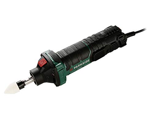 Amoladora recta PGS 500 A1 en un estuche