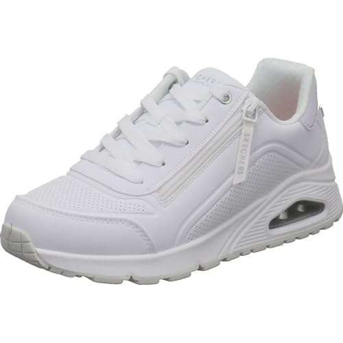 Skechers Uno Gen1 - Scarpe da Ginnastica Ragazze, White,