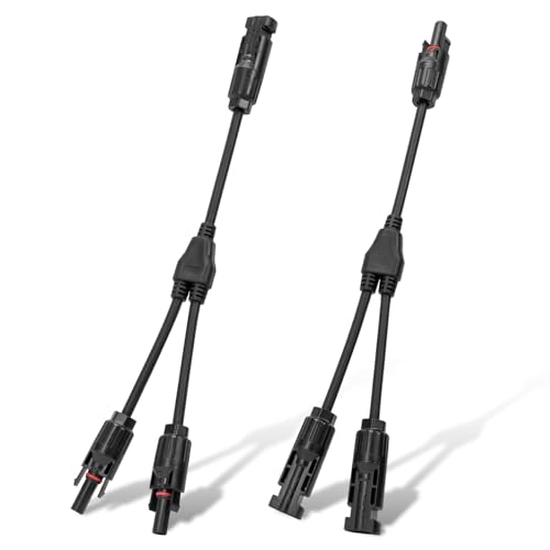 ECO-WORTHY Solar Y-Branch Parallel PV Adapter M/FF + F/MM