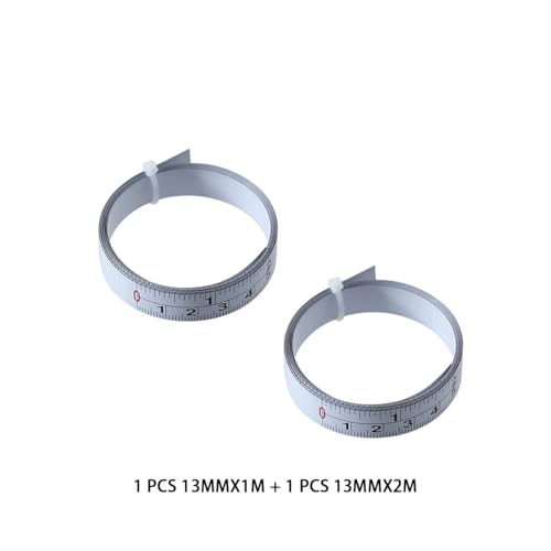 Cinta métrica adhesiva 2 piezas 13mmx1m y 2m miniatura 6