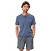 Produktbild VAUDE Herren Mens Mineo Striped T-Shirt, Dark Sea, S EU