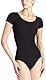 Capezio Damen Team-Basic, Kurzärmelig Trikot, schwarz, X-Small