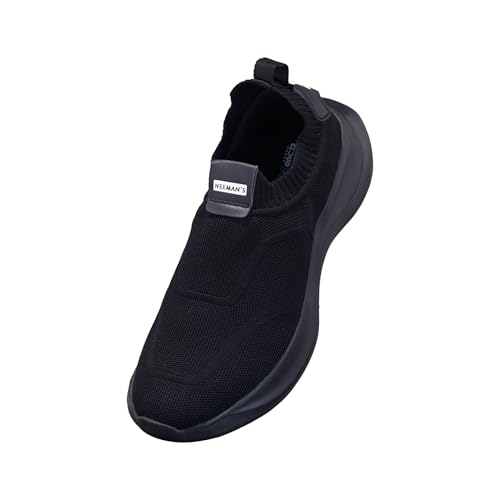 Image of Neeman's Sole Max Cush Slip Ons for Unisex | Chunky Cushioned Casual Shoes with High-Rebound Foam | Breathable Knit Upper | Lightweight EVA Sole Comfort Shoes