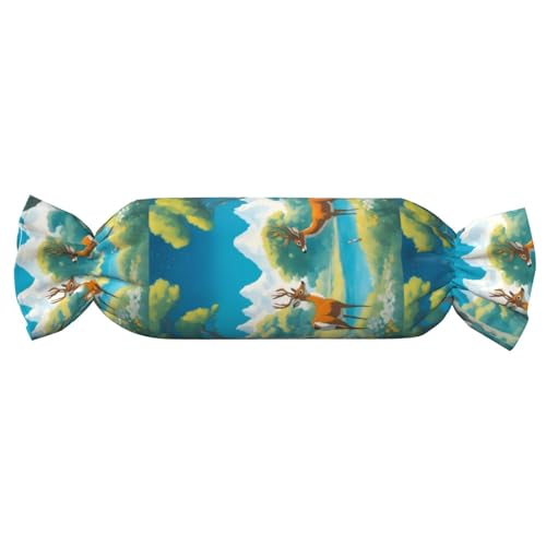 Almohada espuma viscoelástica 62 cm x 25 cm negra