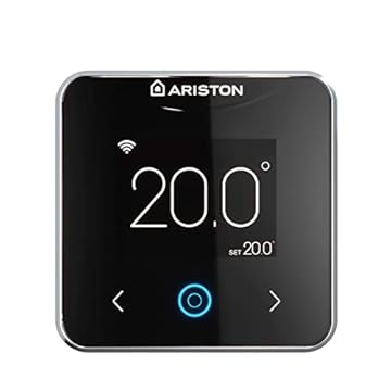 Ariston Termostato intelligente Wi-Fi Cube S Net cablato, Nero