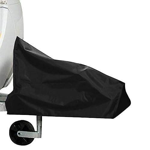 Extra Large Caravan Hitch Cover,600D Oxford Universal fit Large Size,Heavyduty for A-Frame Caravan RV Drawbar Tow Hitch Cover Camper Trailer Windproof Buckles,Coupling Lock Tongue Jack Covers