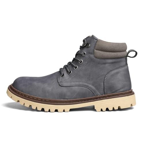 Image of Shaire Men's Leather Chukka Boots | Lace-Up Ankle Boots for Men | Casual Comfort Boots