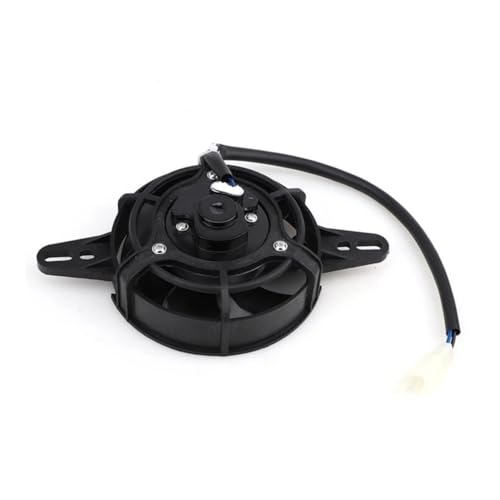 Radiador de motor con enfriador de aceite y ventilador de 12V para ATV de 300cc