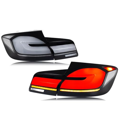 Feux arrière pour BMW Série 5 F10 M5 2011-2016 avec clignotants séquentiels dynamiques