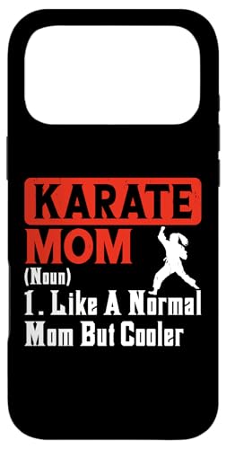 Karate Mom Like A Normal Mom But Cooler スマホケース iPhone 17 Pro Max 用