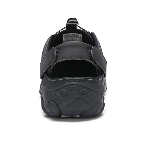 SAGUARO Men's Sport Sandals Adjustable Strap Closed Toe Outdoor Hiking Sandal Beach Water Shoes4