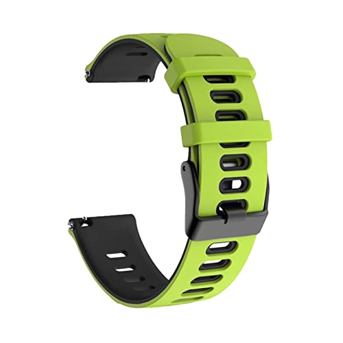 Bracelet 22mm Xiaomi Mi Watch Color 2 en Silicone Souple Anti Irritation