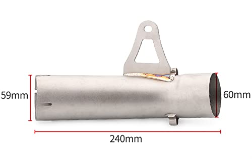 Échappement moto intermédiaire pour BMW S1000RR 2008-2018