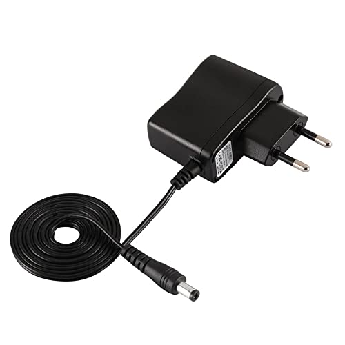 Tatoonly Adaptador de corriente EU US UK Entrada AC110-240V 50/60HZ 0.2A Salida 6V 1000mA Peso ligero Ancho Compatible Plug and Play Cover