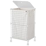 UZENN 72L メタル ランドリーバスケッ