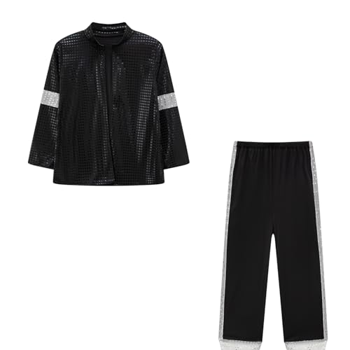Disfraz Kids Dance Star Halloween 80s 90s para niños miniatura 7