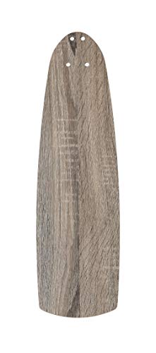 Hottest Sales Kathy Ireland Home Wood Veneer Ceiling Fan Replacement Blades, 22 Inch, Aged Oak, Set of 5 Blades