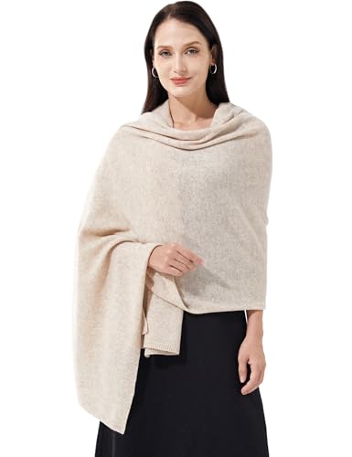 RYYOYY Soft Cashmere Blend Wrap Chic Pashmina Scarf Stole for