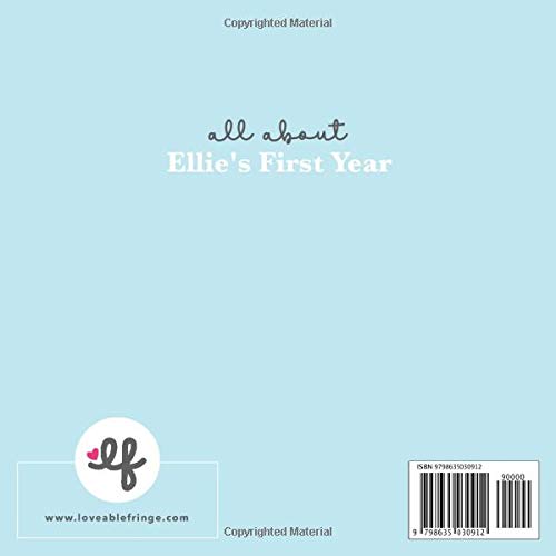 Ellie: All About Baby Ellie's First Year [ Modern Baby Jounal]