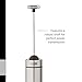 AdHoc Rapido Milk and Sauce Frother - Battery Operated Handheld Milk Frother - Mini Electric Whisk and Frother for Milkshakes, Cocktails, Sauces, Coffee Drinks, and Soups - Stainless Steel, 8.25