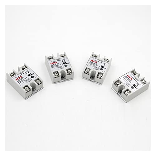 Relé SSR-80DA monofásico sin cubierta plástica para control DC a AC efectivo 2