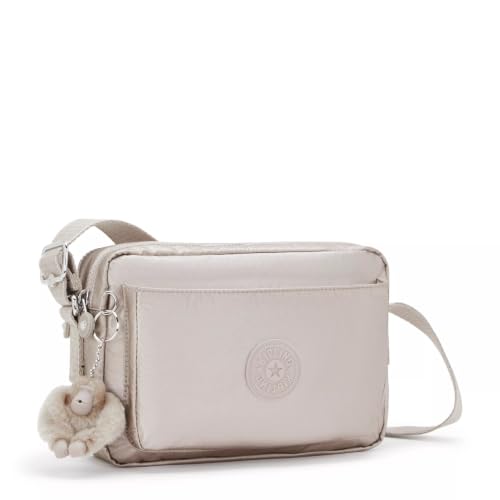 Image of Kipling Women's Abanu Medium Crossbody Bag, Lightweight, Adjustable Nylon Waist Pack with Multi-Compartment Zip Pockets