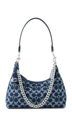 Coach Juliet Shoulder Bag 25 in Signature Denim, LH/Deep Blue Multi