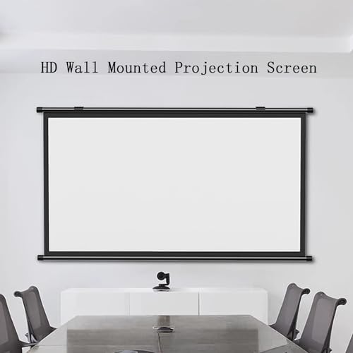Pantalla de proyector 72 pulgadas tela 4:3 anti-arrugas miniatura 2