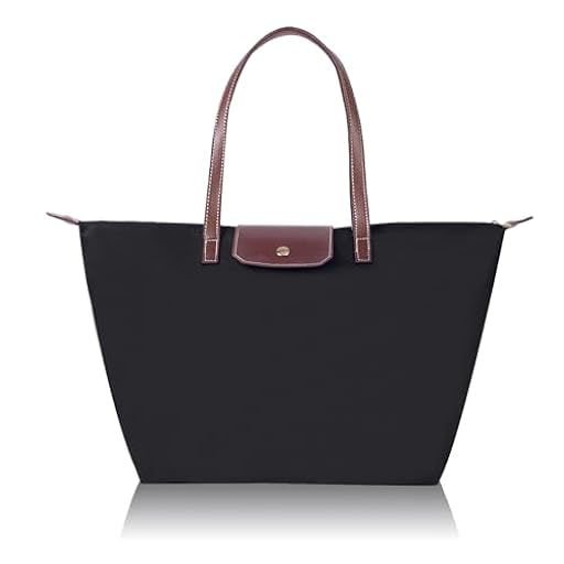 LINGLONGCY Bolsa de hombro para mujer plegable de nylon de gran capacidad para señoras Bolsa de hombro para compras (negro, L 48 * 32 * 20cm) | Ya disponible en tu tienda friki favorita! En mundofriki.es! LINGLONGCY Bolsa de hombro para mujer plegable de nylon de gran capacidad para señoras Bolsa de hombro para compras (negro, L 48 * 32 * 20cm) | Ya disponible en tu tienda friki favorita! En mundofriki.es!