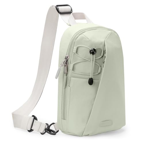 Inateck Sling Bag X-Row Sac Banane Ville avec Poche RFID, Sac Bandoulière Léger pour Hommes et Femmes, Sac de Poitrine Résistant aux Éclaboussures pour Randonnée, Voyage, Promenade