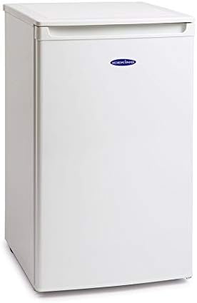 IceKing RL106WE Freestanding Under Counter Larder Fridge - 49.5cm, White
