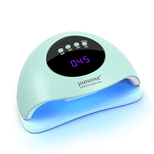 Image of JODSONE Fast Curing U V LED Nail Dryer with 4 Timers Auto Sensor Nail Lamp Green