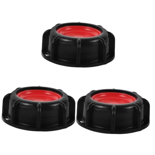ULTECHNOVO 3stücke Ibc Wasserbehälter Deckel Mit Innengewinde Kunststoffadapter Für Ibc Tanks Und Langlebig Für Regenwassernutzung Und Camping