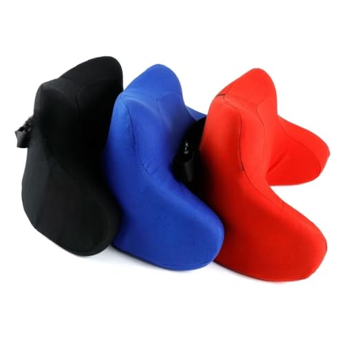 Coussin siège auto oreiller appui-tête bleu ergonomique universel