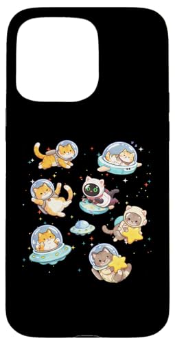 Cats In Space Funny Kitten Astronaut Space Men Women Kids �X�}�z�P�[�X iPhone 15 Pro Max �p