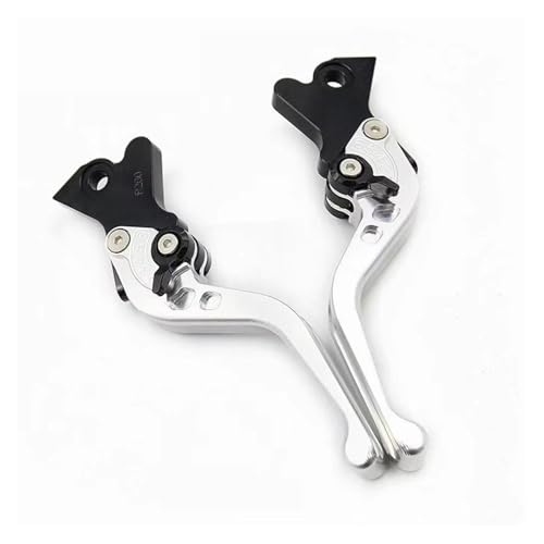 Leviers frein d'embrayage de route pour Suzuki GSF650 argent