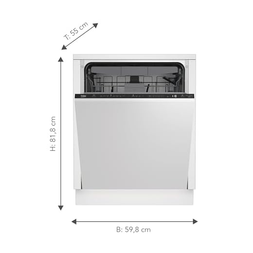 Beko BDIN38440 vollintegrierter Geschirrspüler
