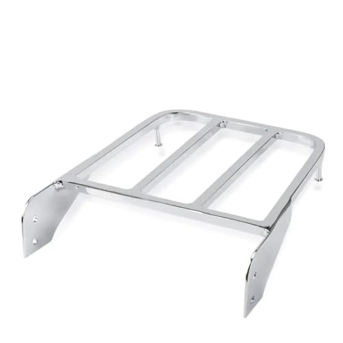 Porte-bagages moto robuste en acier chromé pour Suzuki Intruder VL800 et Volusia