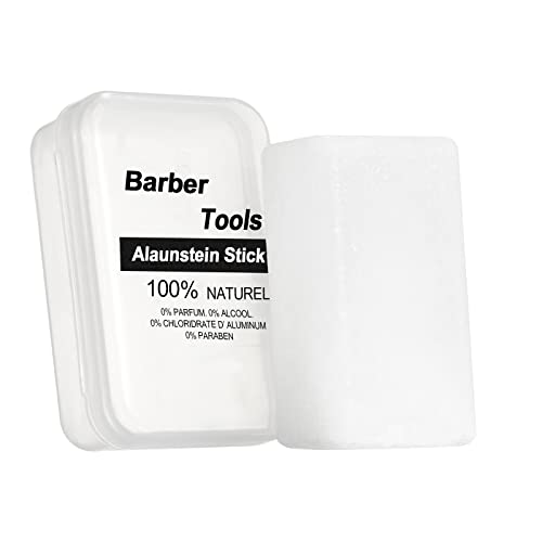 Galori Pedra de alúmen natural Alum Stone 100% Natural Inodoro Desodorante Pós-Barba Alternativa Aca