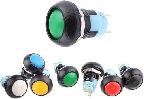 Bouton-poussoir étanche marche-arrêt 12mm pour tableau de commande - 2
