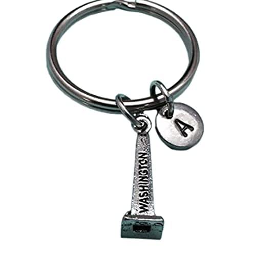 Amazon.com: Washington monument keychain, Washington monument charm ...