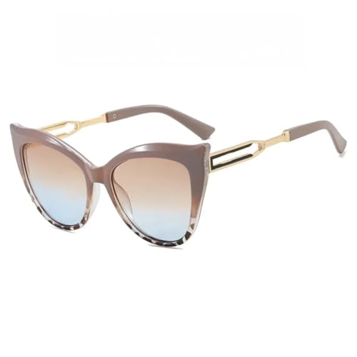 Lunettes œil de chat anti-UV400 kaki pour protéger vos yeux avec élégance