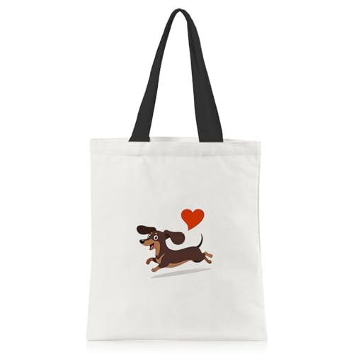 FULHANY Bolso De Dachshund - Tote Bag - Bolsa Tela - Tote Bag