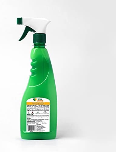 Herbal Strategi Garden Protection Spray 500ml | Made with Neem, Lemon grass and Eucalyptus oil to protect plants from Pest and Fungi | Herbal Eco-Friendly and Water based | Ready to Use - Spray Form