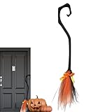 Photo Gallery halloween witch broom - prop di 37 pollici spettrali, manico a nastro | decorazione cortile spaventoso per la parete della porta portico per esterni home festival autumn raccolto o Photo Gallery halloween witch broom - prop di 37 pollici spettrali, manico a nastro | decorazione cortile spaventoso per la parete della porta portico per esterni home festival autumn raccolto o