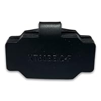 VUNIVERSUM 4X Stück XT60BE-F Hochstrom Einbaustecker Schwarz mit Gummikappe und Schrauben Wassergeschützt für Lipo Akku kompatibel zu alle XT60 Stecker Goldstecker 2Pin – Ansicht 6